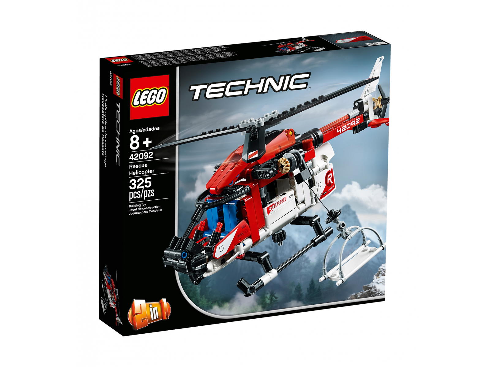 lego technic helikopter ratunkowy