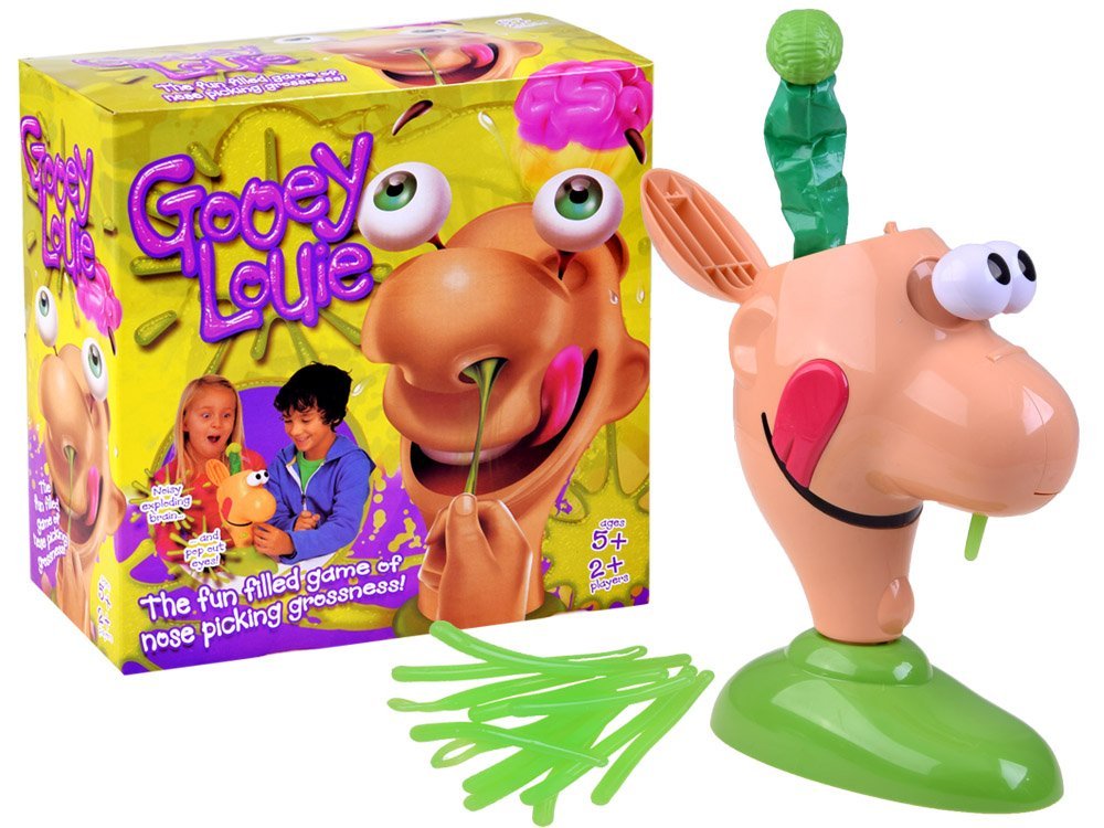 śmieszna gra zręcznościowa wyciąganie glutów z nosa