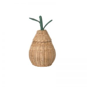 pojemnik pleciony gruszka ferm living